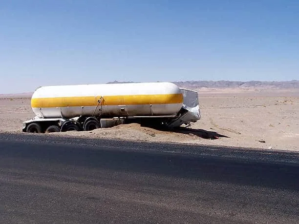 tanker truck accident