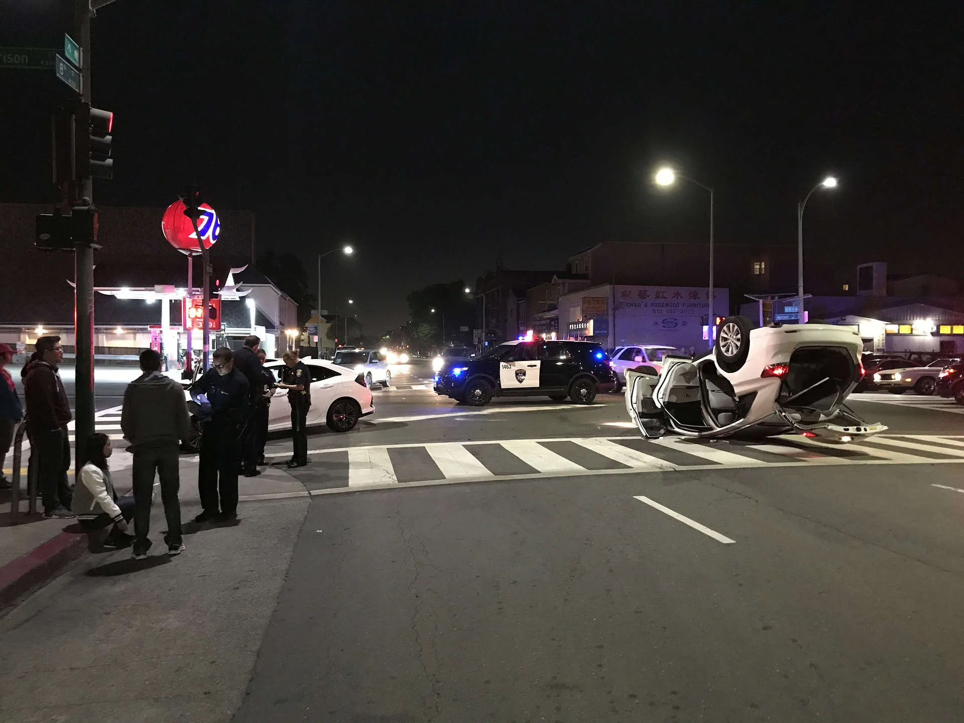 T Bone car accident