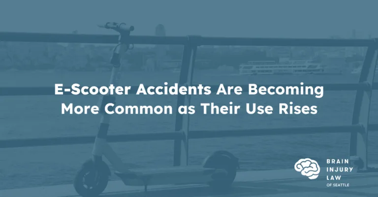 Traumatic Brain Injury Scooter Accident - Image of Scooter in City